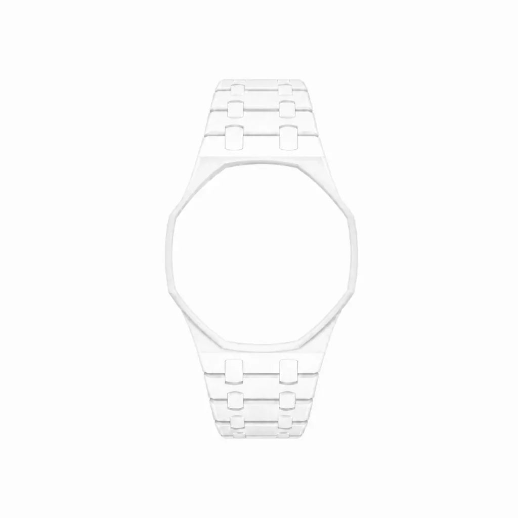 Bracelet Royal Pop Huit Blanc seul sans cadran — © 2026 Royal Pop Lab