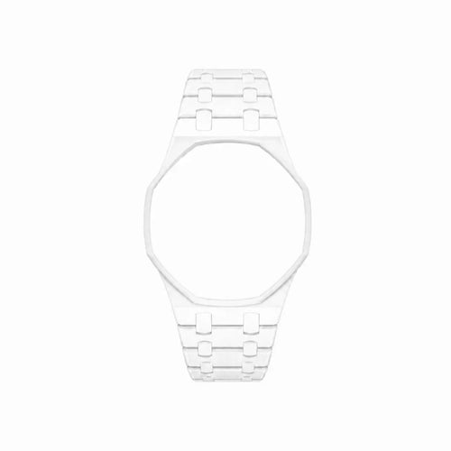 Bracelet Royal Pop Huit Blanc seul sans cadran — © 2026 Royal Pop Lab